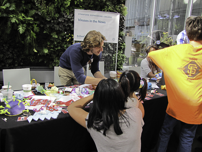 pandemic family day at the Cal Academy